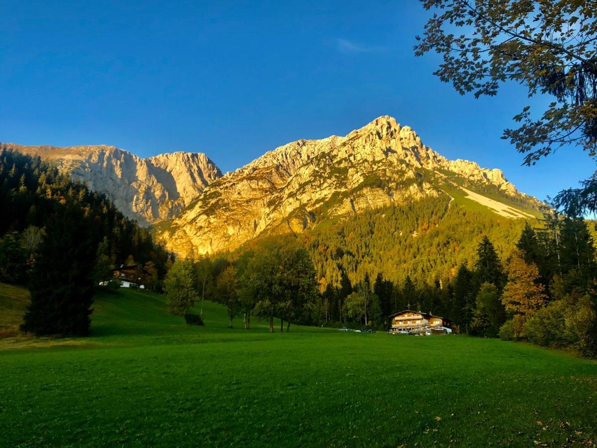 Boutique-Pension Jaegerwirt Scheffau am Wilden Kaiser Esterno foto