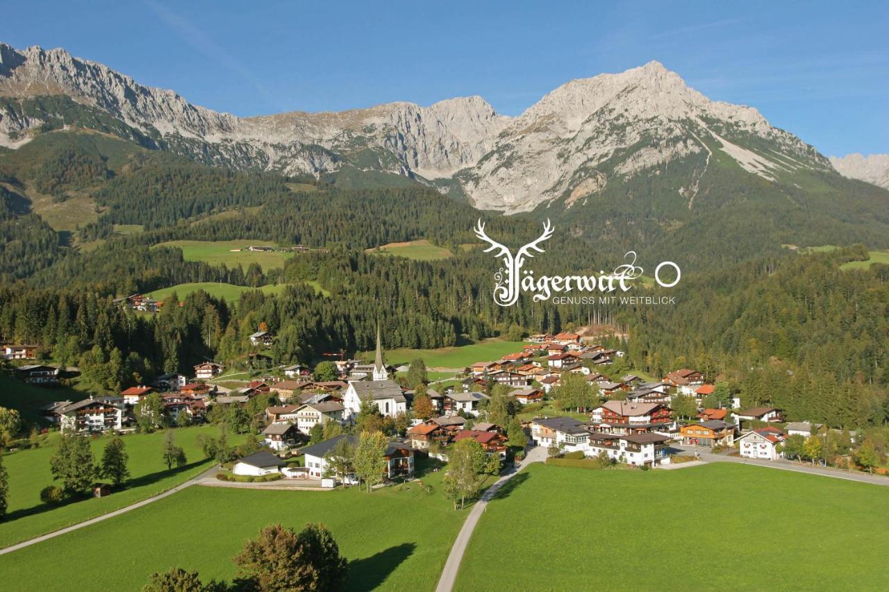 Boutique-Pension Jaegerwirt Scheffau am Wilden Kaiser Esterno foto